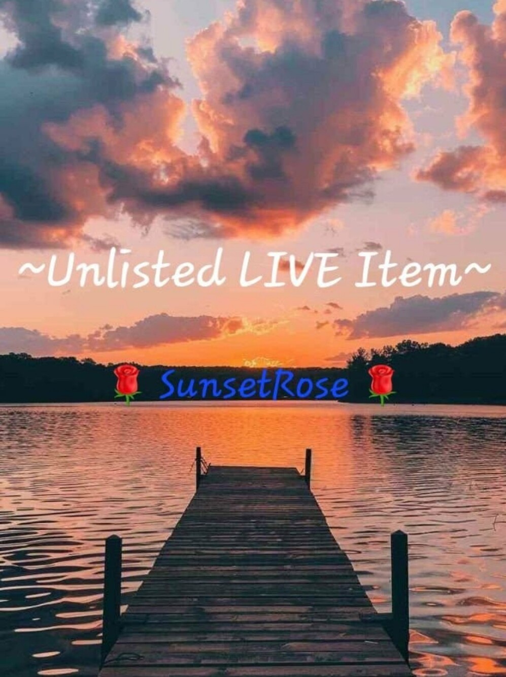 ~ Unlisted LIVE SHOW Item ~ Thank You!! 🌹
